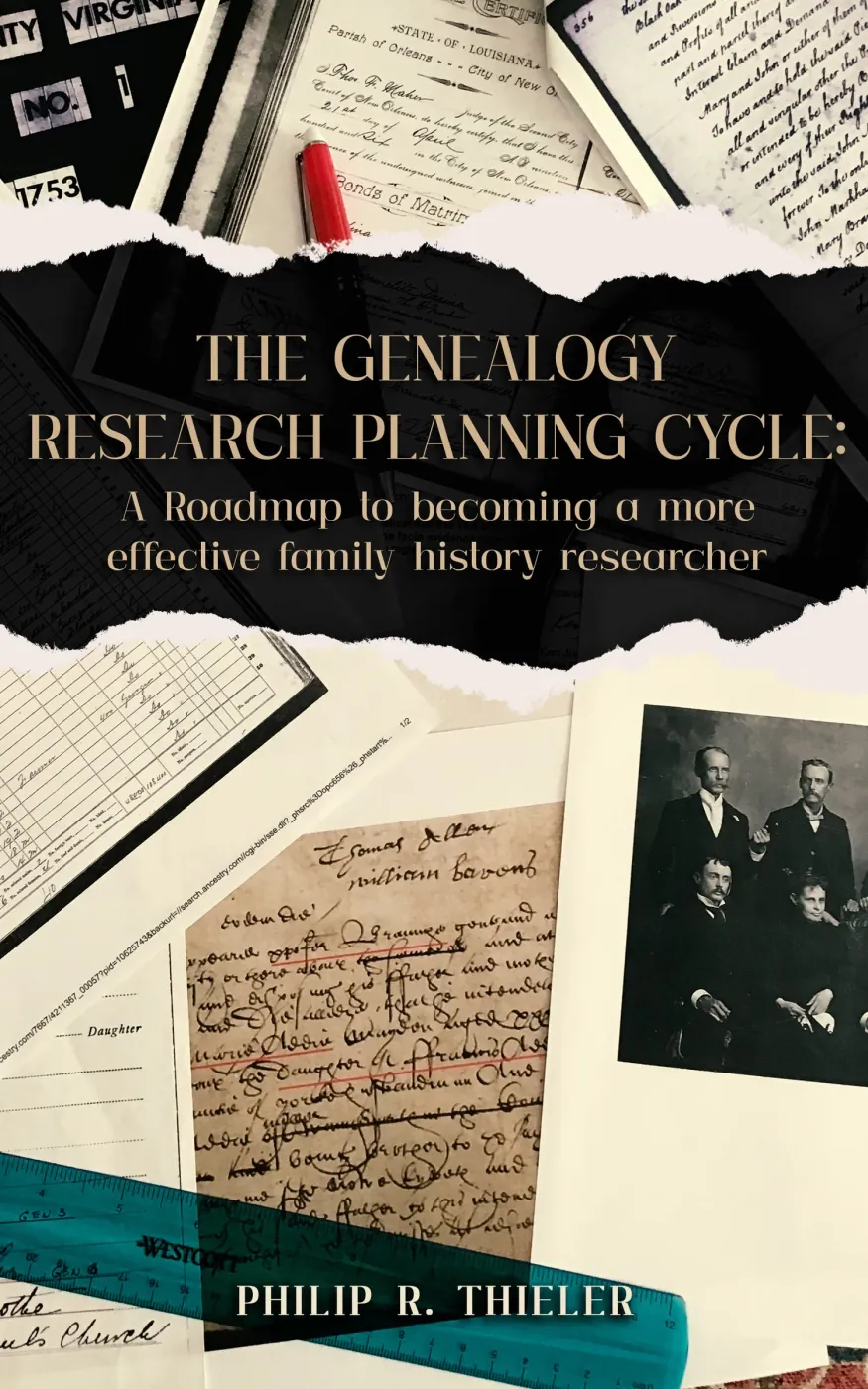 The Genealogy Research Planning Cycle eBook cover